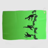 サル部隊 ゴルフタオル (横)