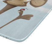 サル間抜けとテンジウムシ カッティングボード (角)