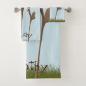 サル間抜けとテンジウムシ バスタオルセット (インサイチュ)