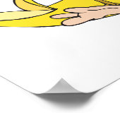 サル間抜けピーチバナナ ポスター (角)