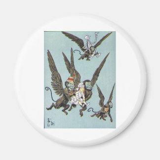 サル飛んでいるの色 マグネット