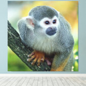 サル004 キャンバスプリント (インサイチュ (ウッドフロア))