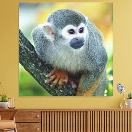 サル004 キャンバスプリント (インサイチュ (リビング))