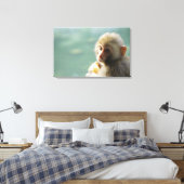 サル3 キャンバスプリント (インサイチュ (寝室))