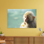 サル3 キャンバスプリント (インサイチュ (リビング))