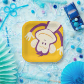 サル8人プレートによる子どもの誕生会 ペーパープレート (パーティー)