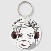 サル。 キーホルダー (正面)