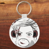 サル。 キーホルダー (正面)