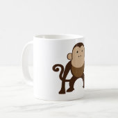 サル コーヒーマグカップ (正面左)
