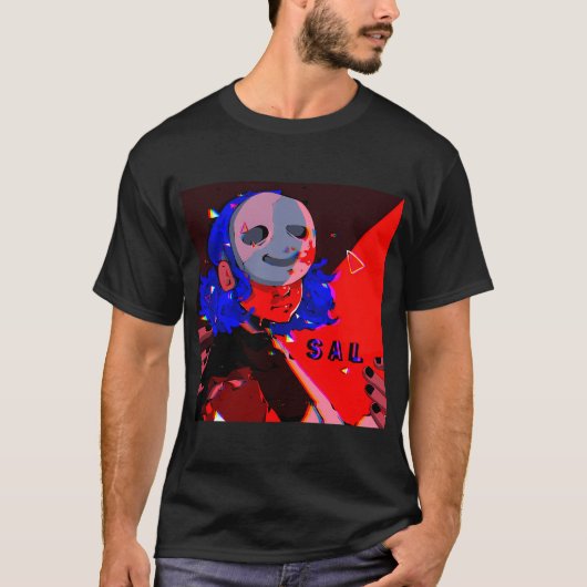 サル - サリーフェイス Tシャツ (正面)