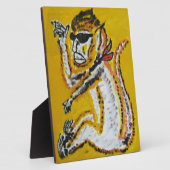 サル・サーカス・アート フォトプラーク (側面)