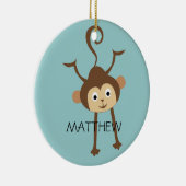 サル セラミックオーナメント (右)