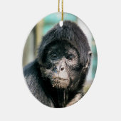 サル セラミックオーナメント (右)