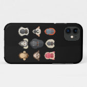 サル チンパンジー ゴリラ クモザル リス M Case-Mate iPhoneケース (裏面(横))