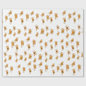 サル ビジネス 包装紙 (フラット)