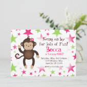 サル·ピモダンンク&グリーン·スター誕生パーティー 招待状 (スタンド正面)