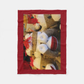 サル フリースブランケット (正面)