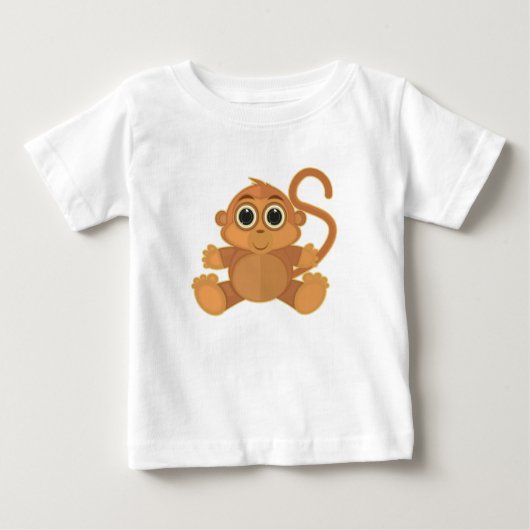 サル ベビーTシャツ (正面)