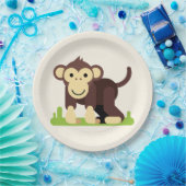 サル ペーパープレート (パーティー)