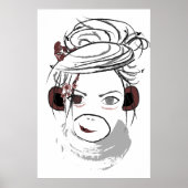 サル。 ポスター (正面)