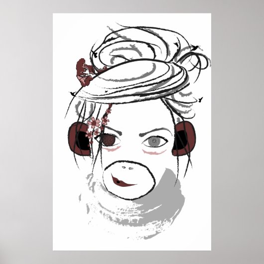 サル。 ポスター (正面)