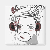 サル。 マグネット (正面)