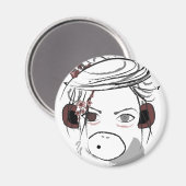 サル。 マグネット (正面/裏面)