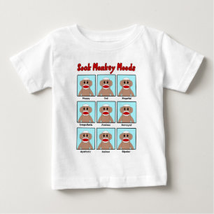 『サル·ムーズ·乳児ズTシャツ』 ベビーTシャツ