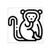 サル ラバースタンプ (インプリント)