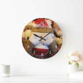 サル ラージ壁時計 (ホーム)