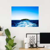 サル―島猿島（日本） ポスター (ホームオフィス)