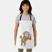サル(眼鏡) エプロン (インサイチュ)