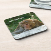 サル – 祖父 コースター (左側)