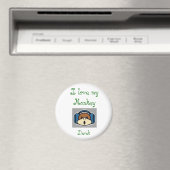 サル、私は私のサル、デレクを愛している マグネット (インサイチュ (食洗機))