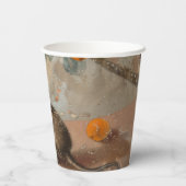 サル – 紙カップサイズ236ml紙カップ 紙コップ (裏面)