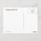 サル – NASA - 1950s ポストカード (裏面)