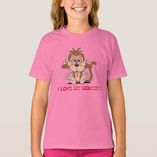 サル Tシャツ (正面)