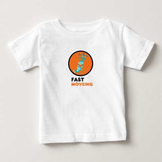 サルTシャツ ベビーTシャツ (正面)
