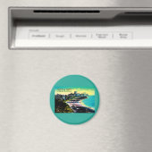 サレアルカラーズオブマイアミビーチフロリダ マグネット (インサイチュ (食洗機))