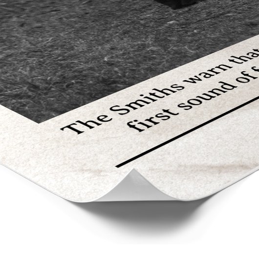 サレカスタムムのハロウィーン新聞ウォールアートウィッチ ポスター (角)