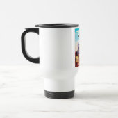 サレク国立公園スウェーデンヴィンテージ旅行ポスター トラベルマグ (左)