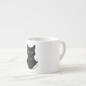 サレムが魅了した黒猫 エスプレッソカップ (正面右)
