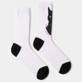 サレムが魅了した黒猫 ソックス (右)