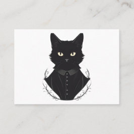 サレムが魅了した黒猫 名刺