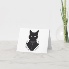サレムが魅了した黒猫 招待状