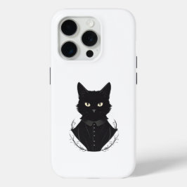 サレムが魅了した黒猫 iPhone 15 PROケース