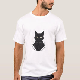 サレムが魅了した黒猫 Tシャツ