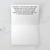 サレムの友情 カード (内部)