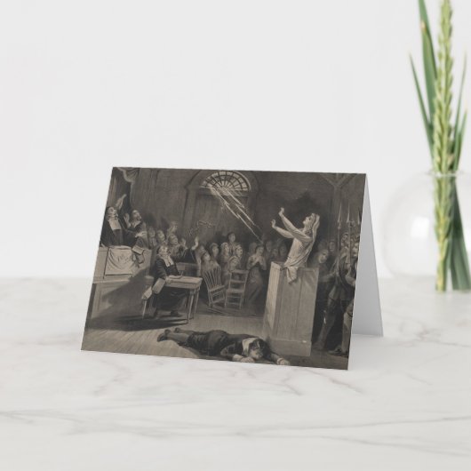 サレムの魔法使いの試験のイラストレーション カード (正面)