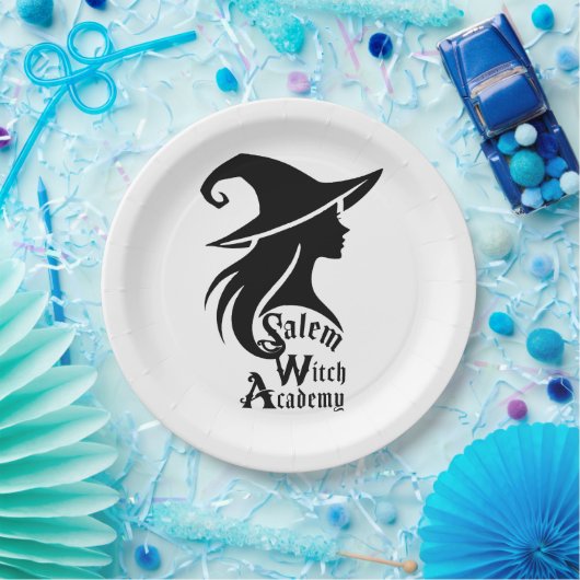 サレムウィッチアカデミーウィッカ信者ウィッチズハローウィンパーティ ペーパープレート (パーティー)